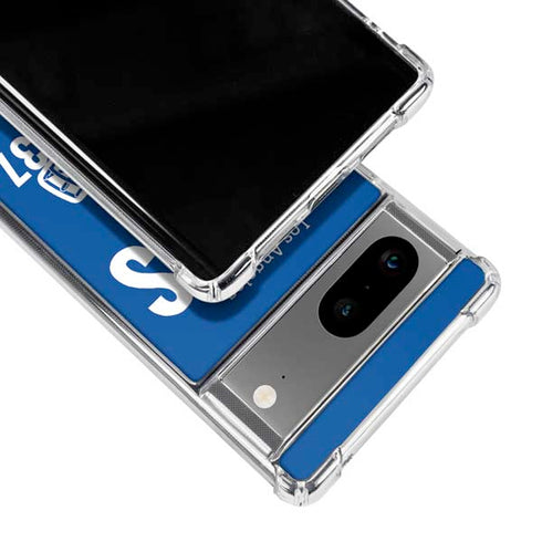 NFL Los Angeles Rams Helmet Google Pixel 7a Clear Case